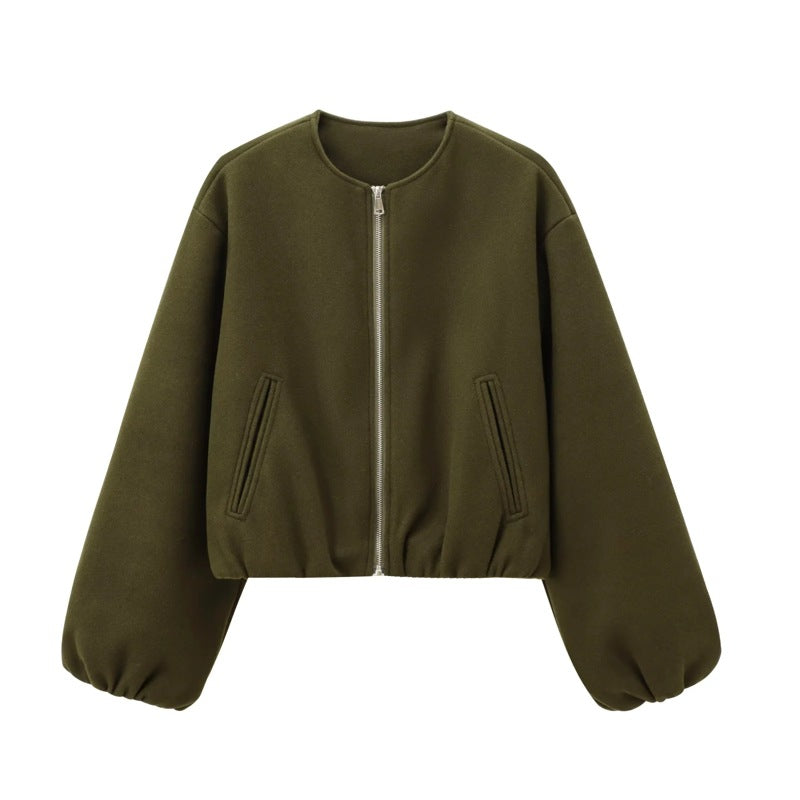 Tahlia | Casual Balloon Sleeve Jacket