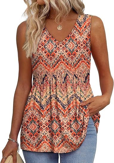 Megan | Effortless Flowy Sleeveless Tank Top