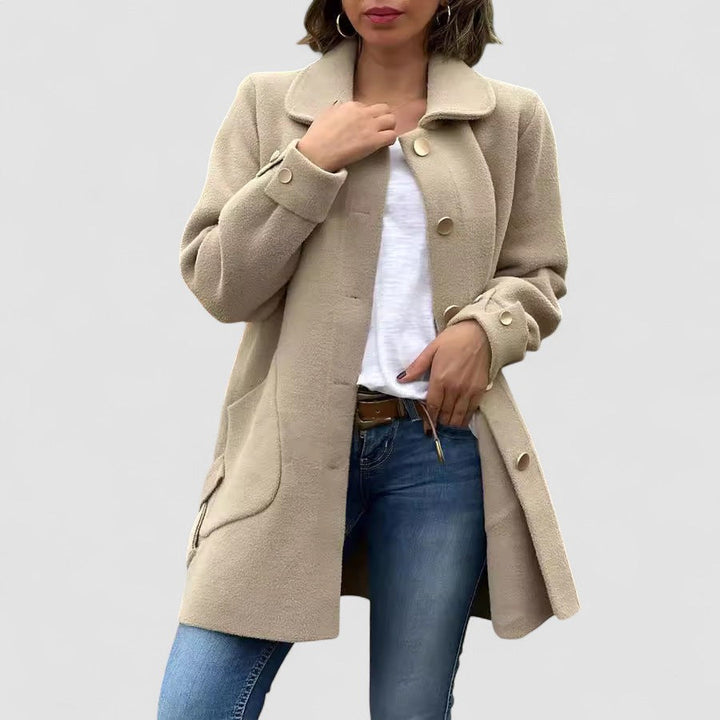 Violet - Classic Oversized Coat