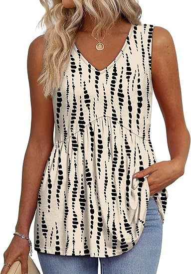 Megan | Effortless Flowy Sleeveless Tank Top