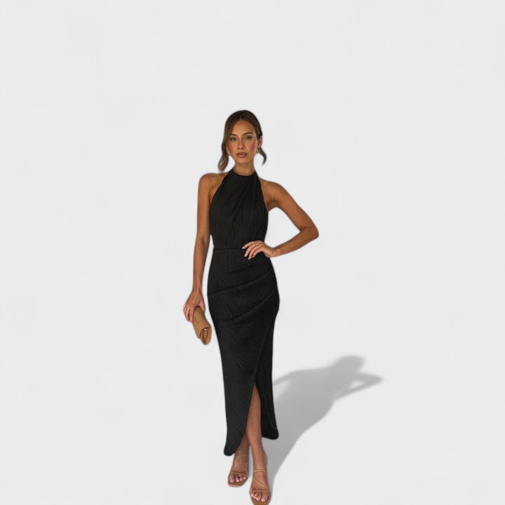 Penelope - Pleated Long Dress
