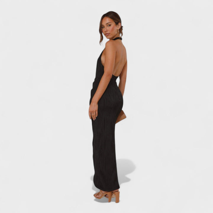 Penelope - Pleated Long Dress