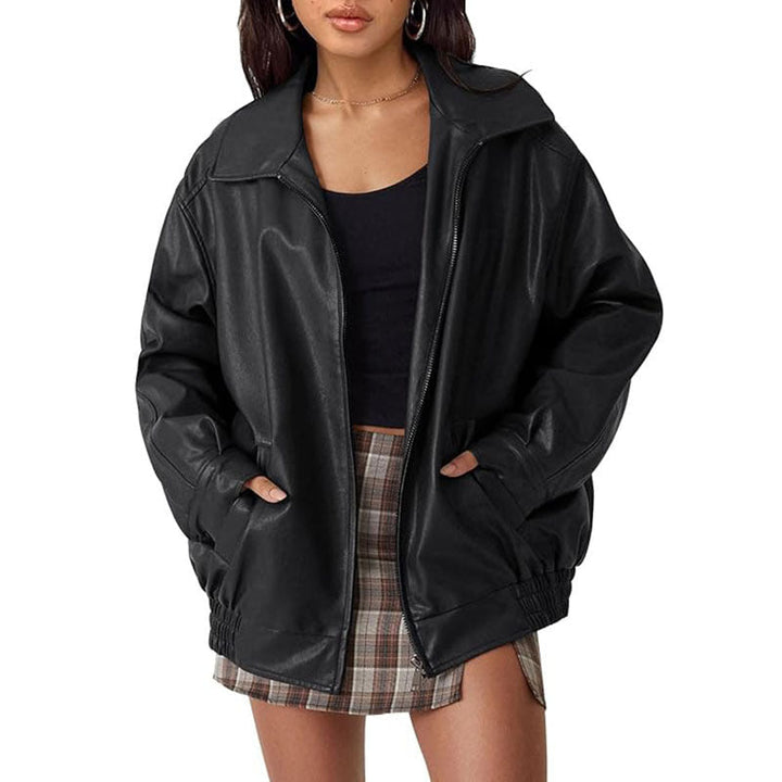 Victoria | Stylish Oversized Motorcycle Jacket
