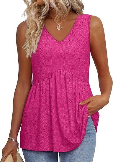 Megan | Effortless Flowy Sleeveless Tank Top