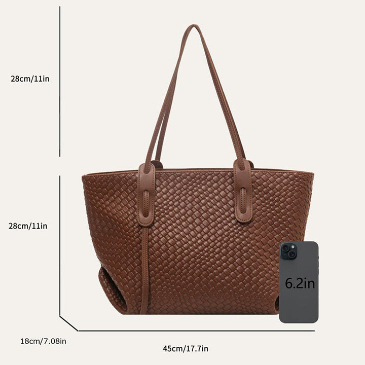 Daisy | Stone-Textured Large Capacity Tote Bag