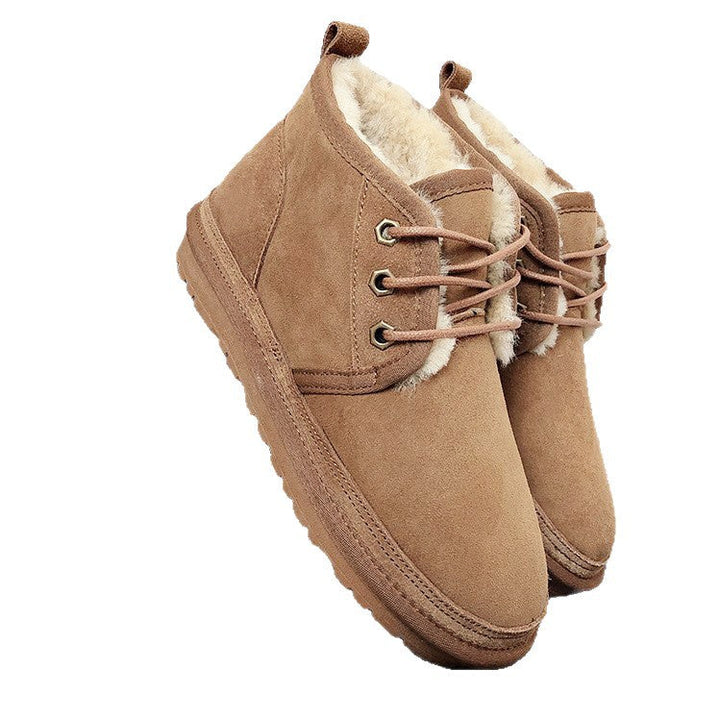 Lucy | Women Genuine Suede Ankle Boots with Memory Foam