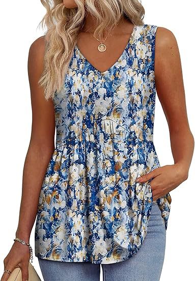 Megan | Effortless Flowy Sleeveless Tank Top