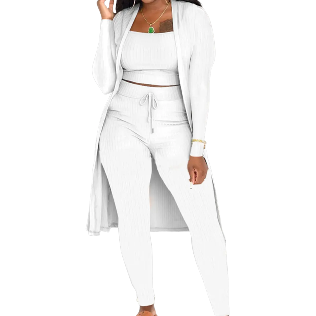 Grace | Cosy Knit Open Front Co-ord Set