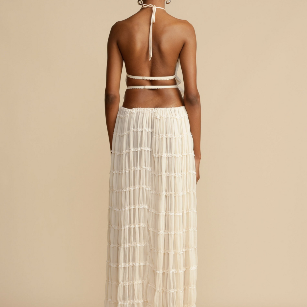 Martha | Tank top and skirt