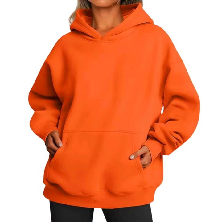 Xanthe | Cosy Oversized Fleece Pullover Hoodie