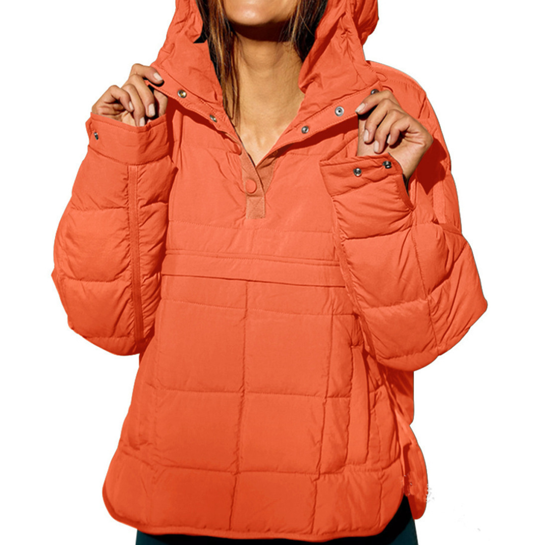 Harper | Cosy Quilted Hooded Puffer Jacket