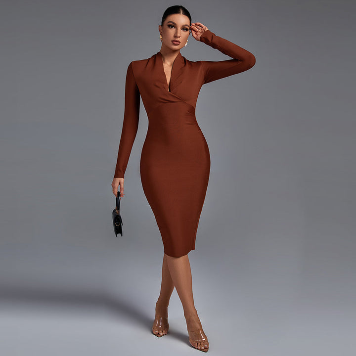 Ariana - Long-Sleeve Evening Dress
