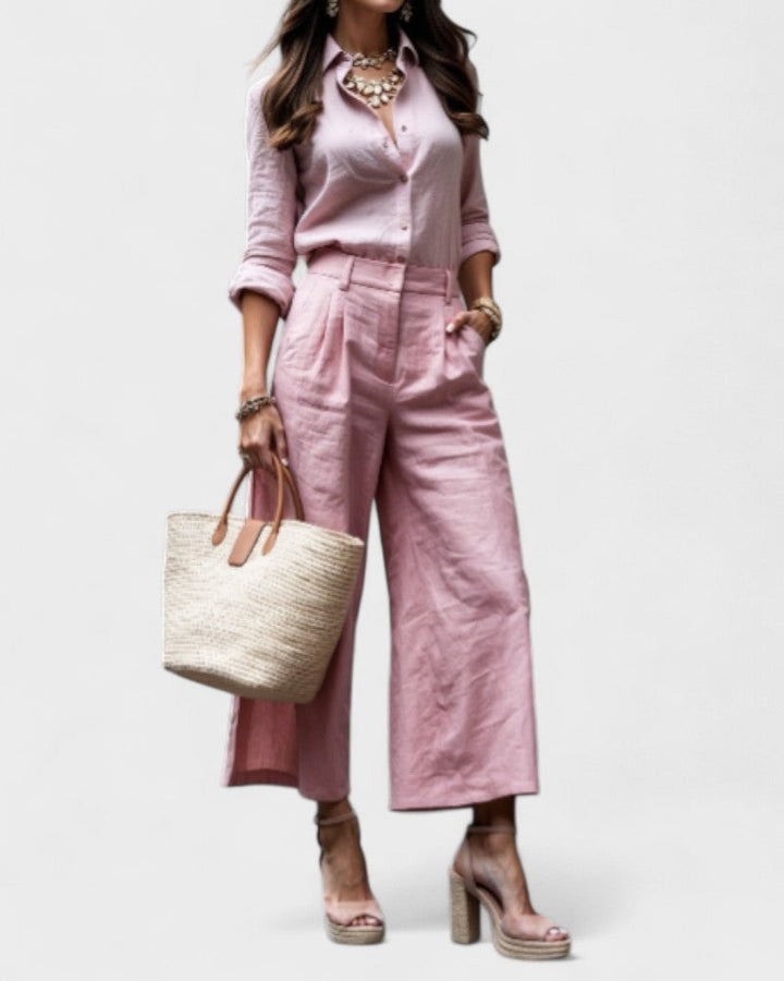Ivy - Pink Casual Chic Set