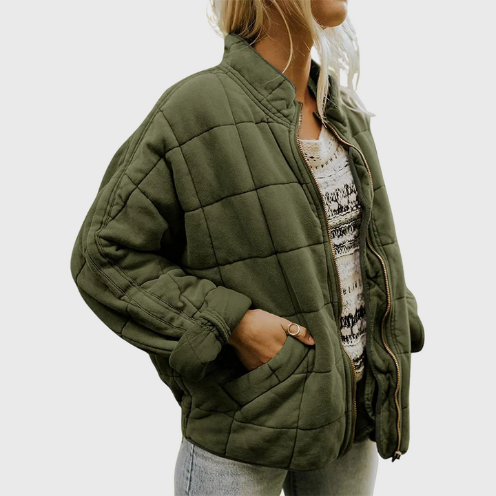 Eleanor - Quilted Mid-Season Coat