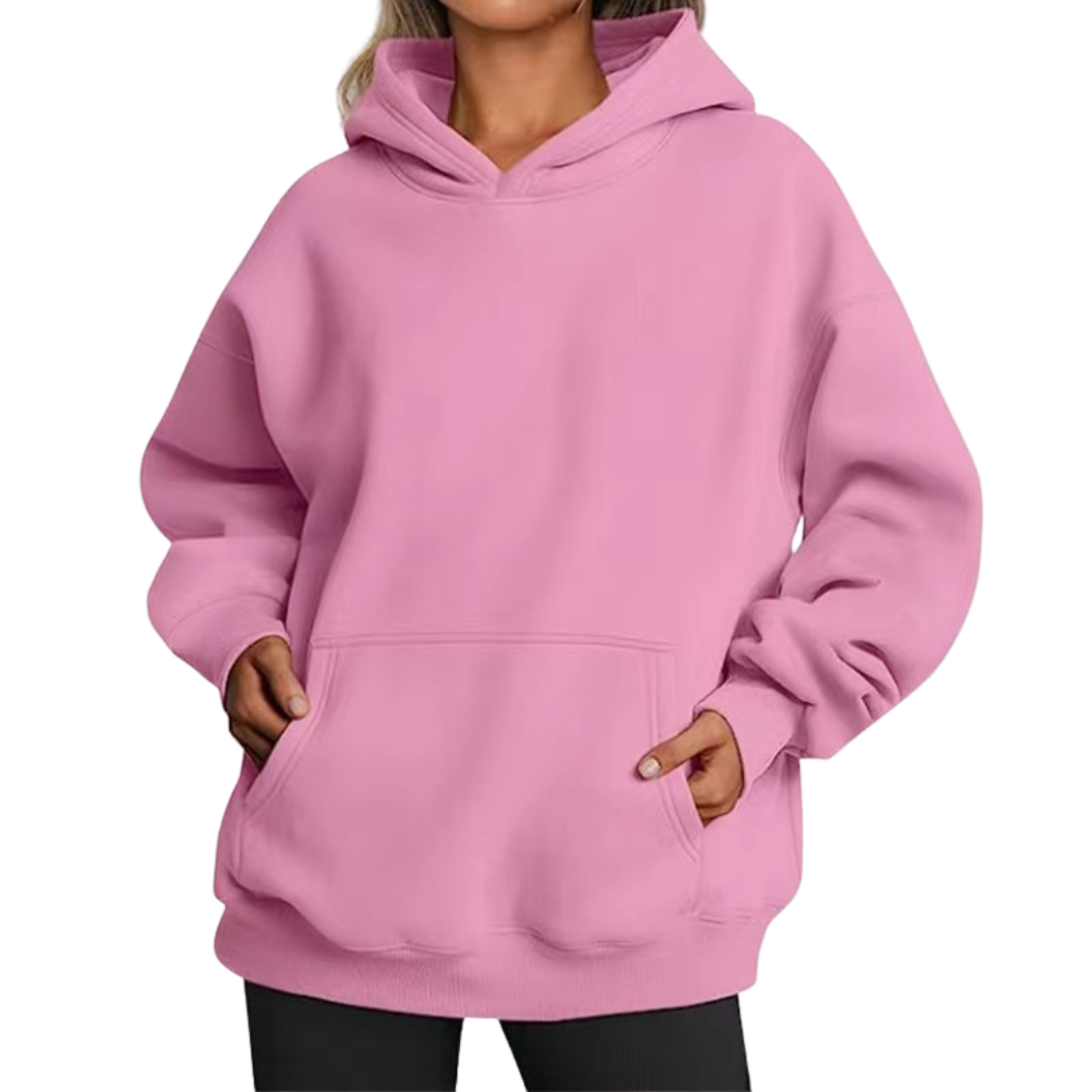 Xanthe | Cosy Oversized Fleece Pullover Hoodie
