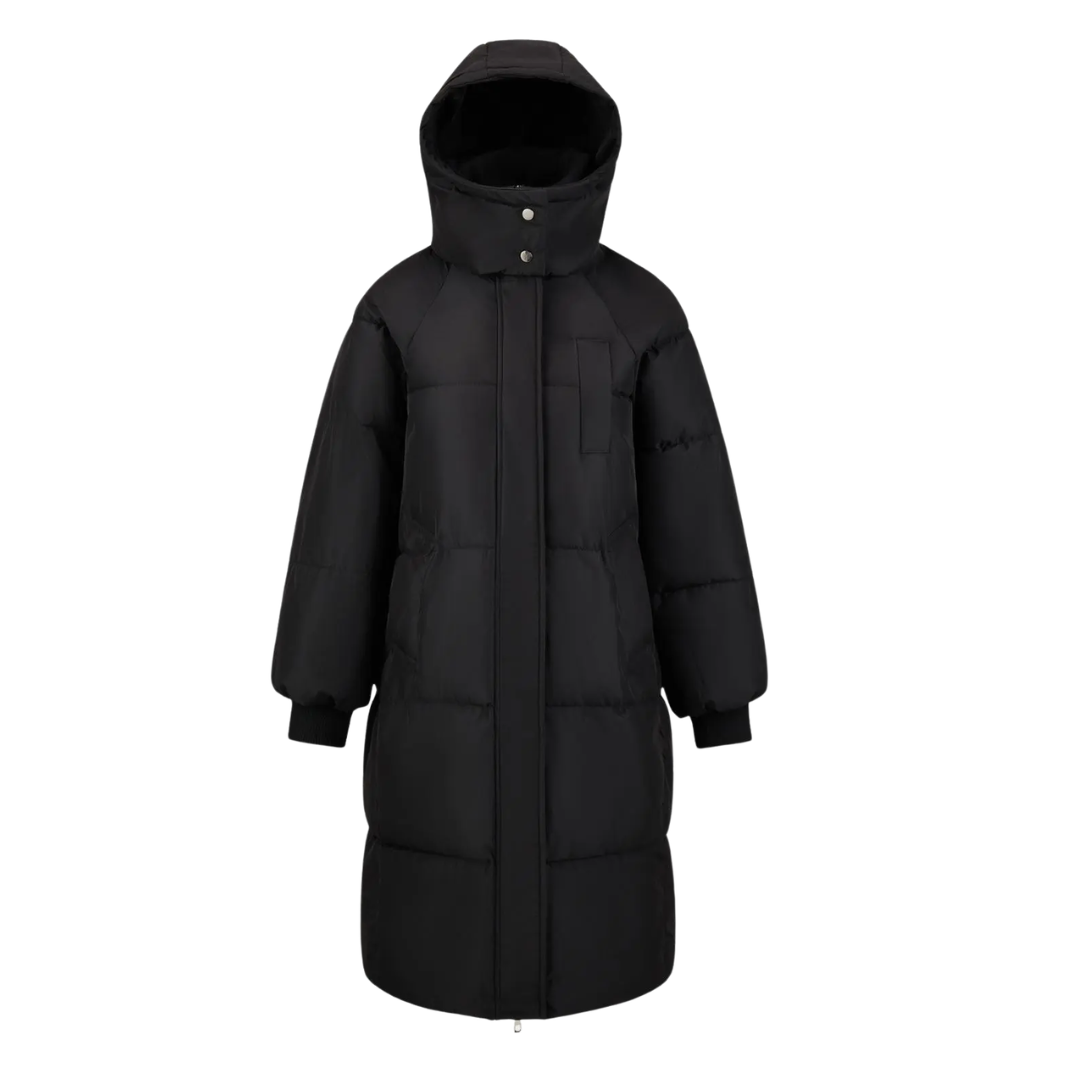 Ella | Oversized Hooded Long Puffer Jacket