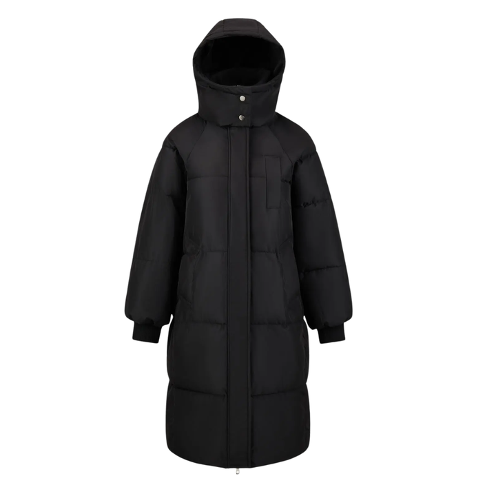 Ella | Oversized Hooded Long Puffer Jacket