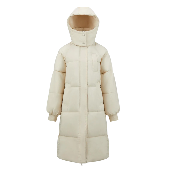 Ella | Oversized Hooded Long Puffer Jacket