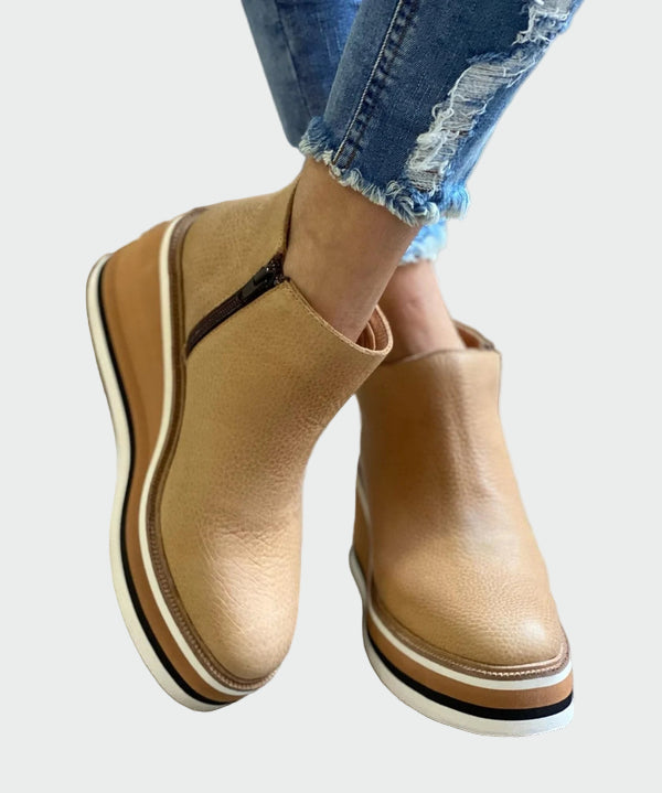 Kiara - Inkas Leather Ankle Boots