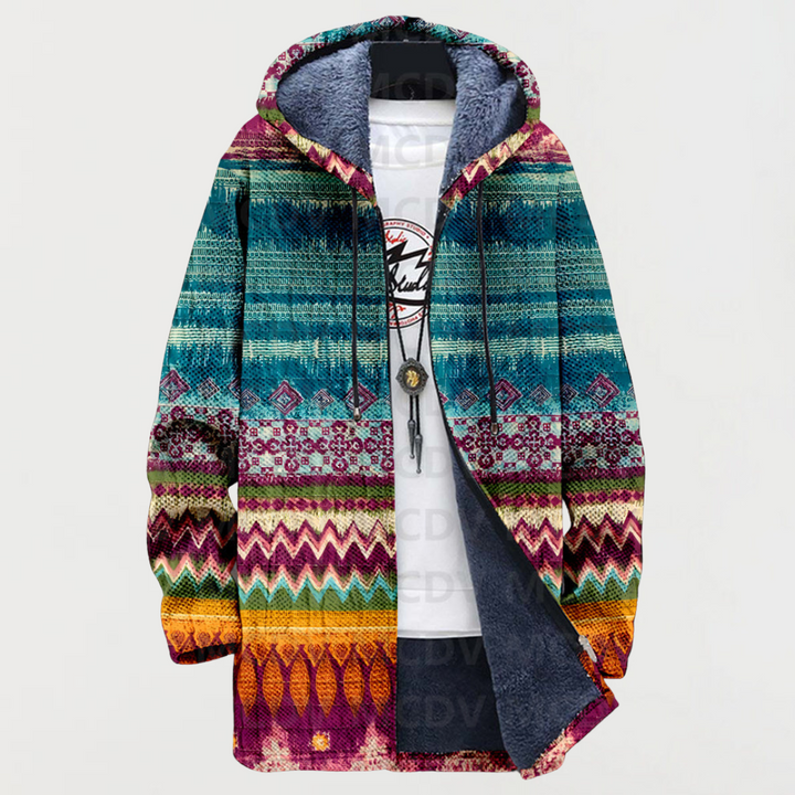 Isla – jacket with ethnic pattern