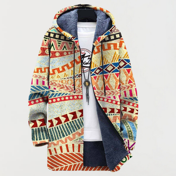 Mia – jacket with ethnic pattern