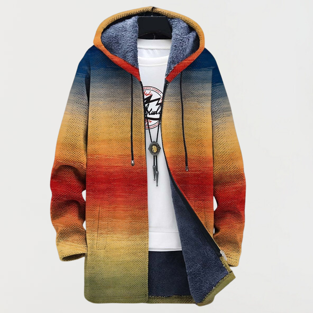 Zoe sunset gradient coat