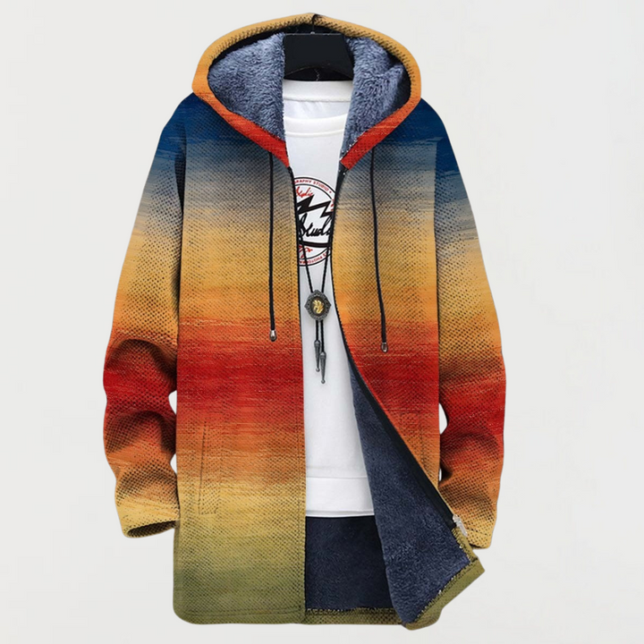 Zoe sunset gradient coat