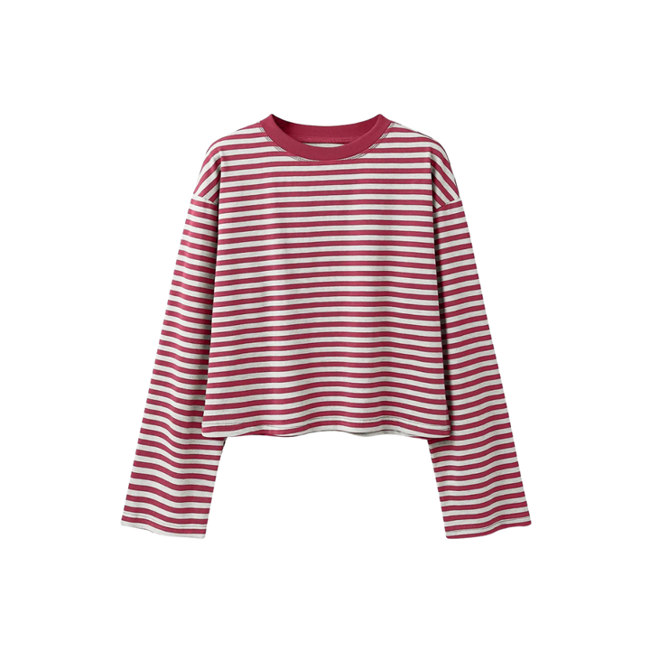 Madison | Relaxed Colorblock Striped Tee