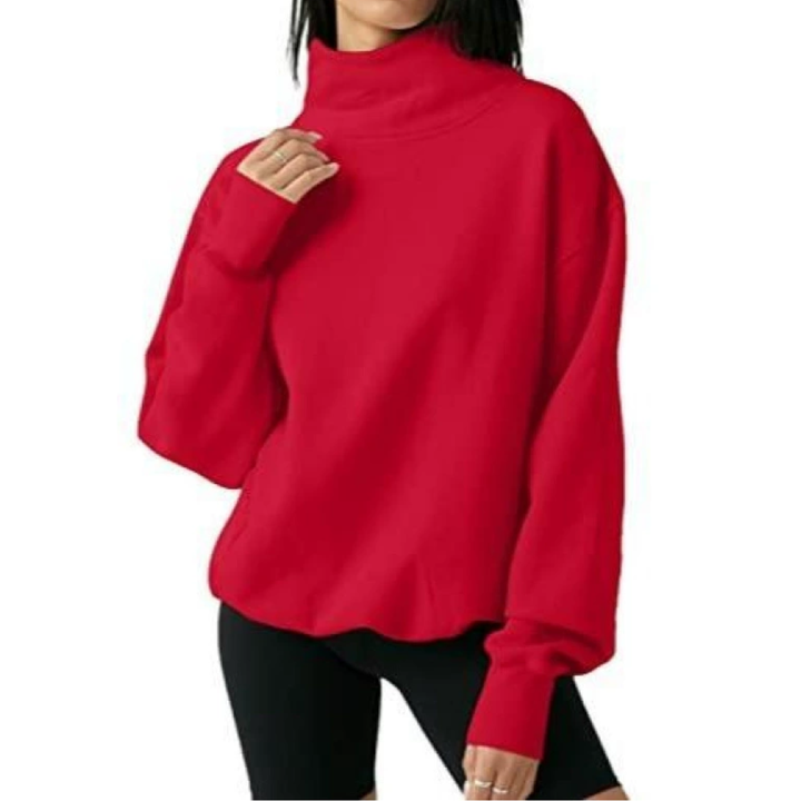 Layla | Cosy Oversized Turtleneck Sweatshirt