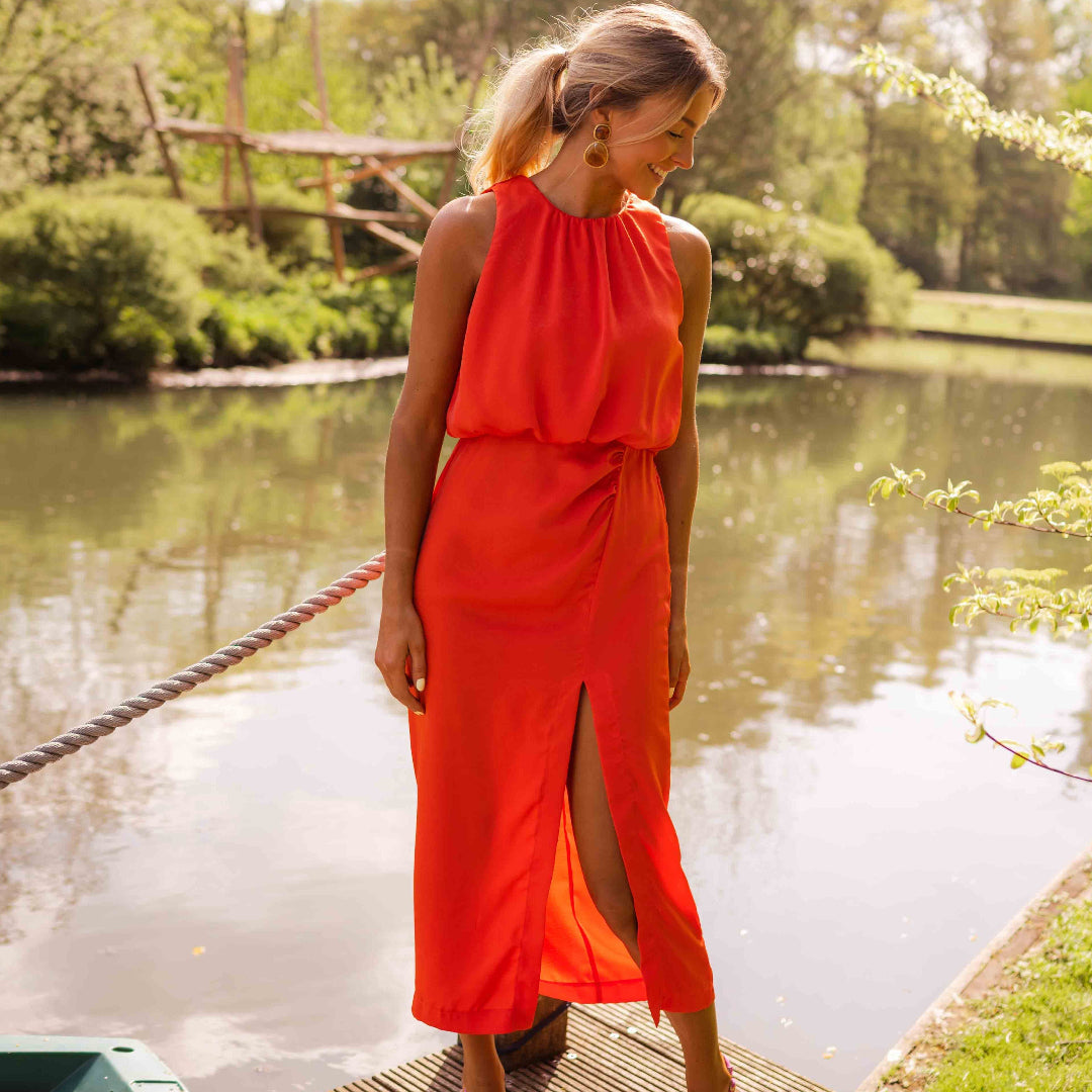 Ella - Elegant Midi Dress