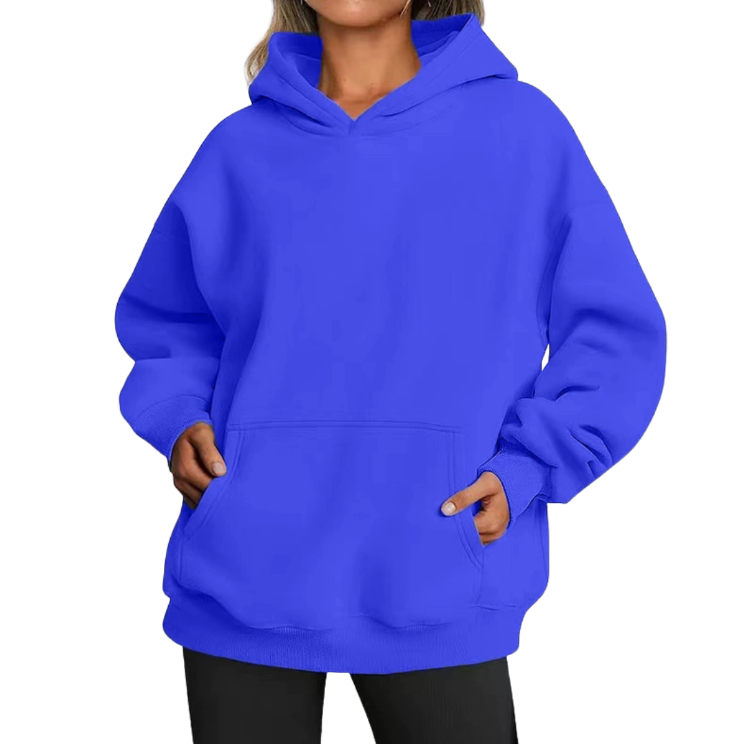 Xanthe | Cosy Oversized Fleece Pullover Hoodie