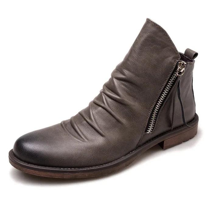 Toby - Leather Chelsea Boots