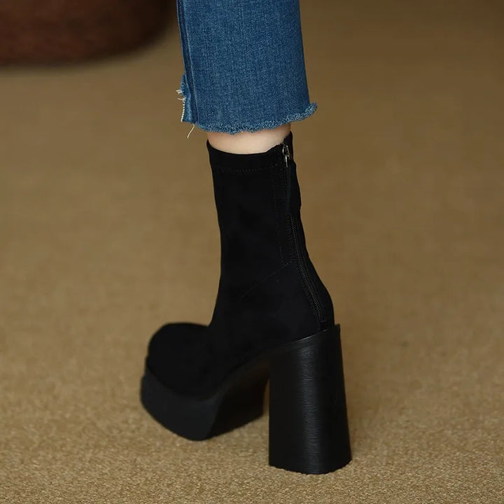 Skye - Modern Suede Comfort Boots