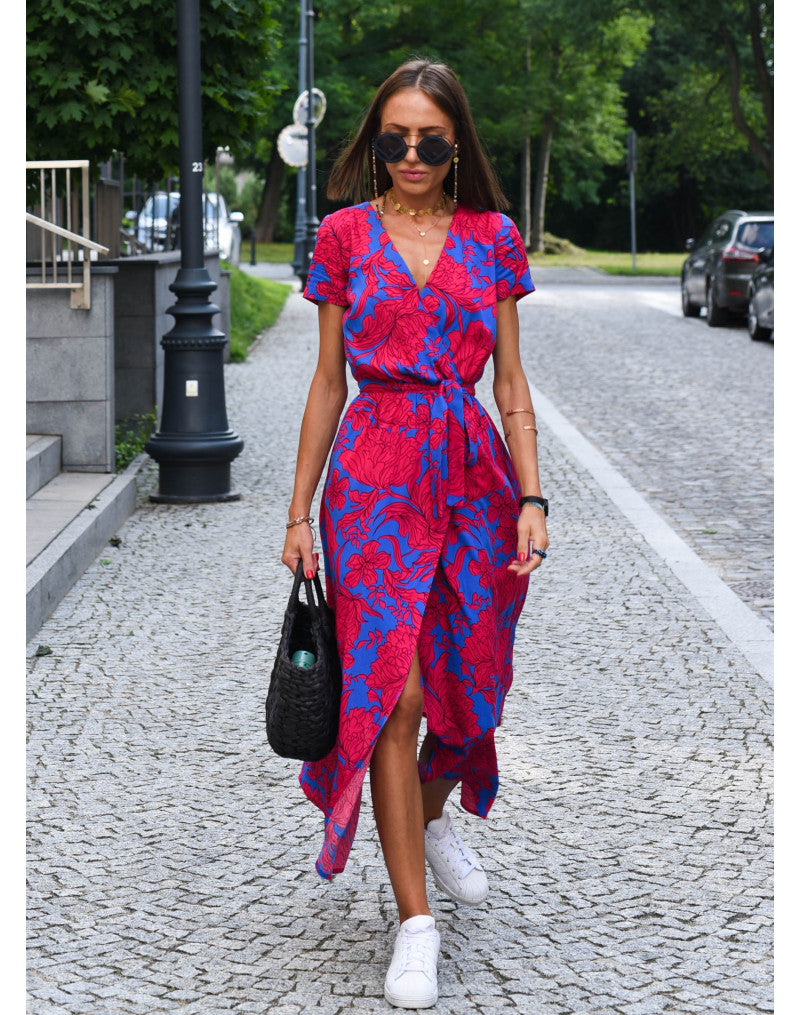 Olivia - Floral Midi Dress