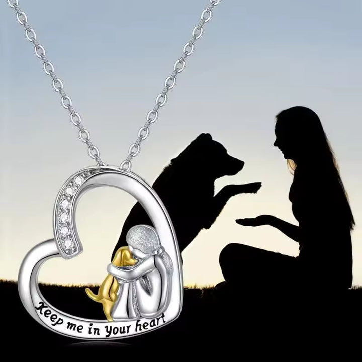 Georgia - Dog Hug Necklace