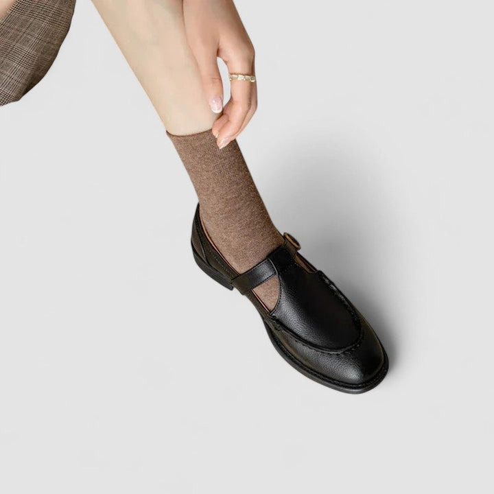 Waltraut | Square toe orthopedic Mary Jane shoes