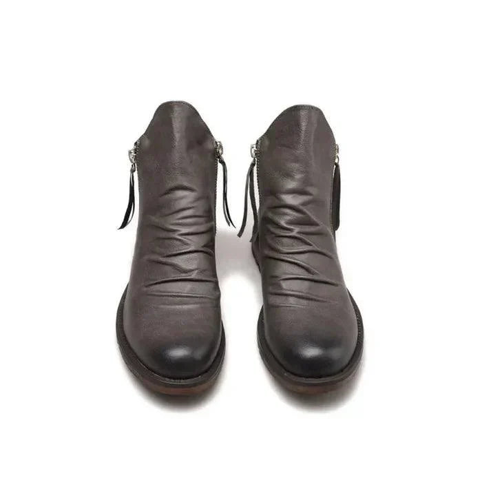 Toby - Leather Chelsea Boots