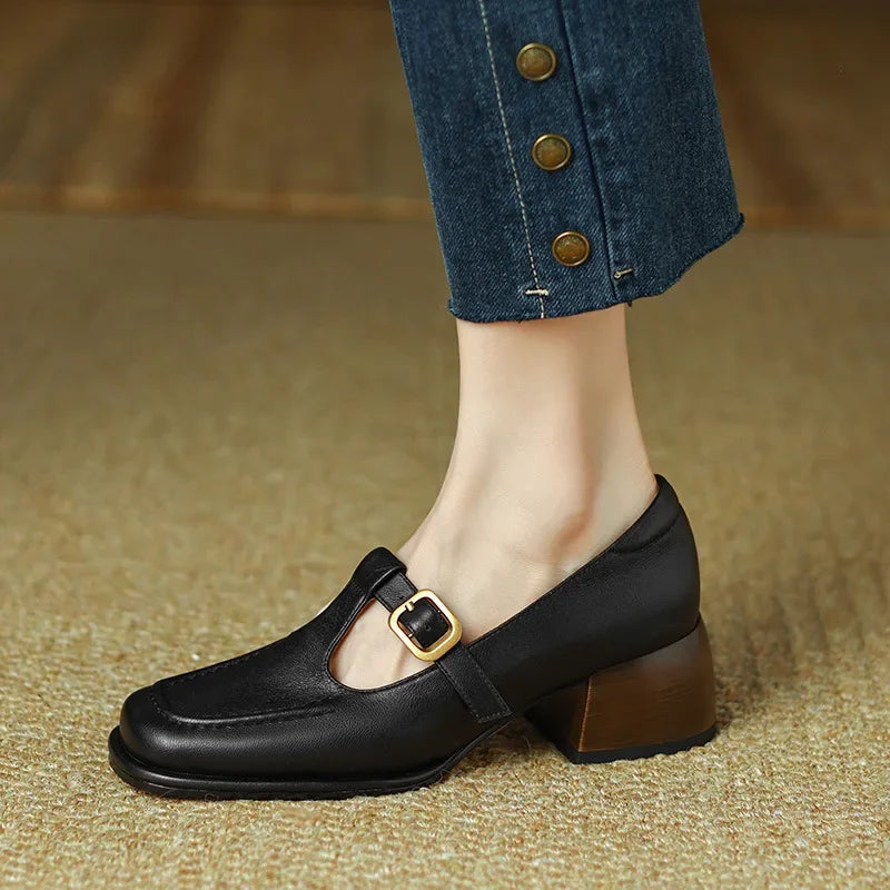 Chloe vintage style T-bar shoes