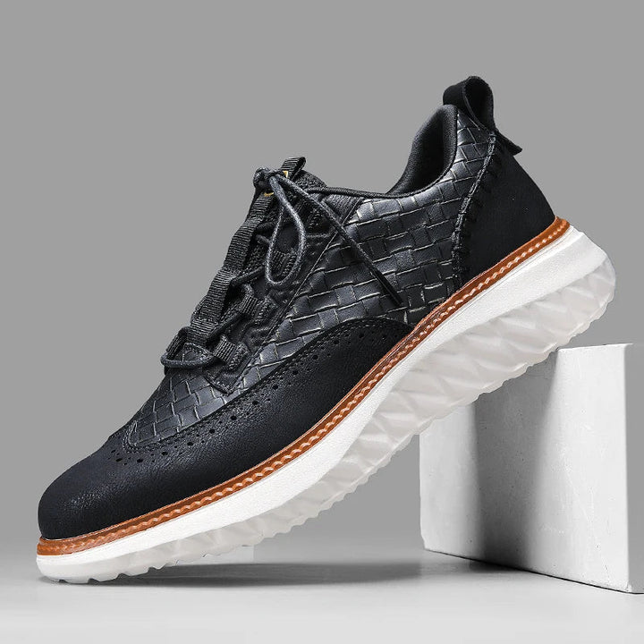 Angus - Oxford Leather Sneakers