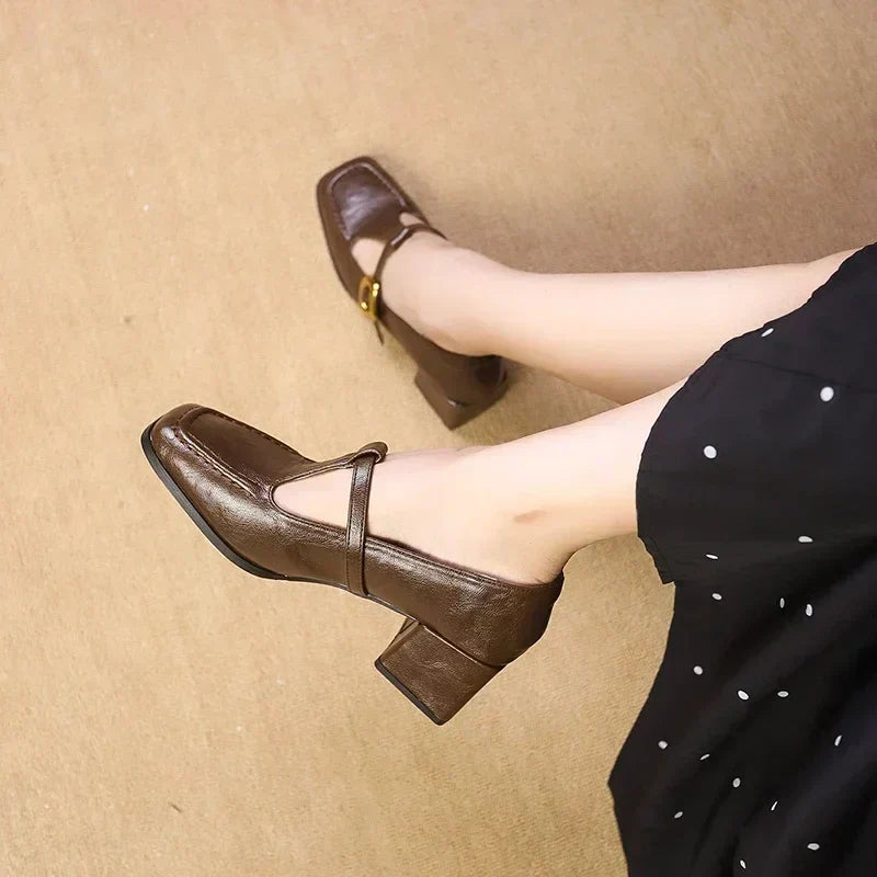 Georgia – timeless women’s shoes with a medium heel