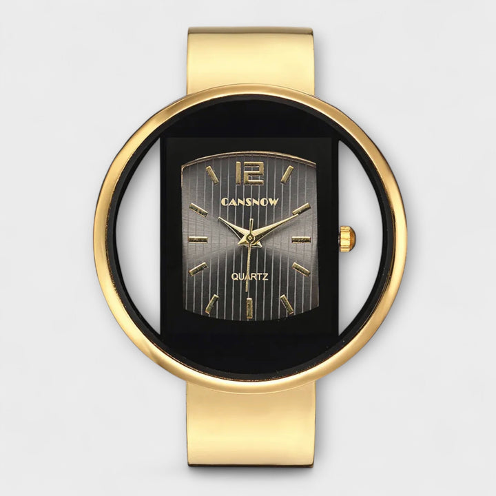 Sienna - Bold Black & Gold Watch