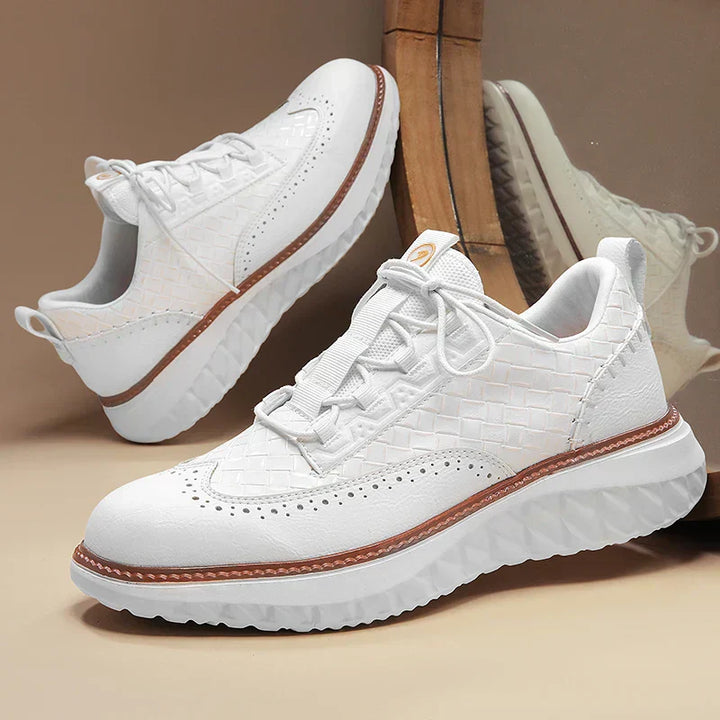 Angus - Oxford Leather Sneakers