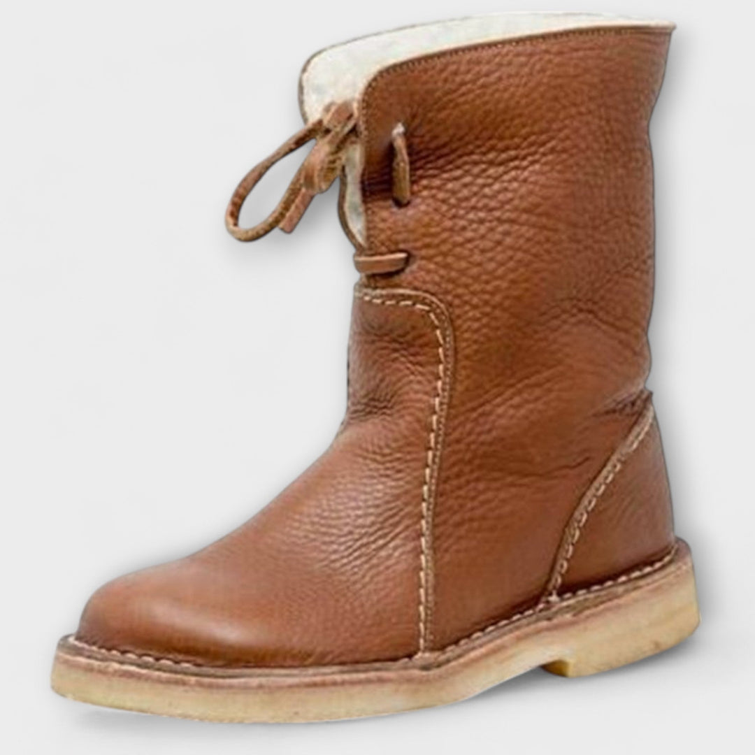 Zara - Waterproof Wool-Lined Boots