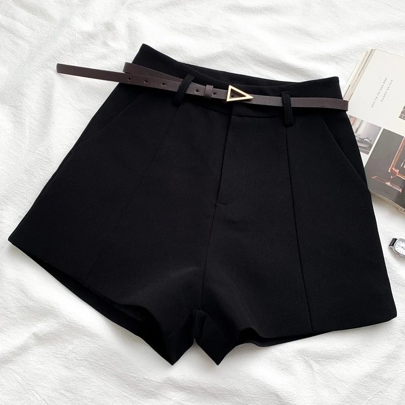 Verity | Sleek High-Waist Shorts