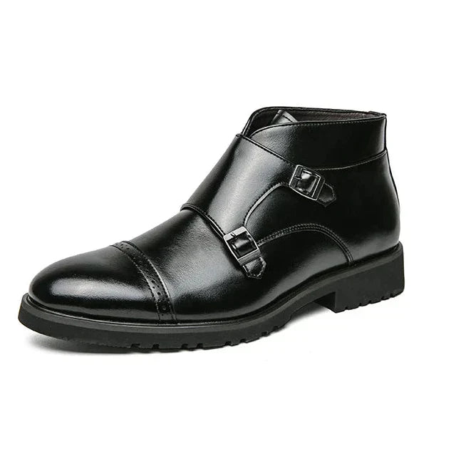 Mason - Double-Buckle Boots