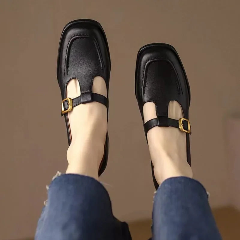 Chloe vintage style T-bar shoes