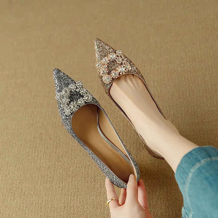 Hannah – glitter pumps