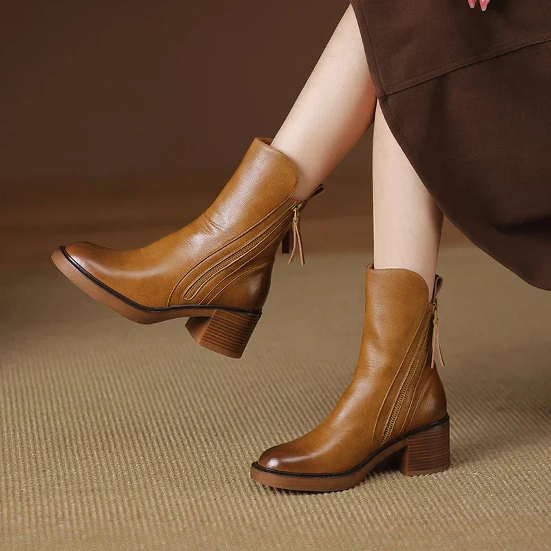 Willow - Leather Boots