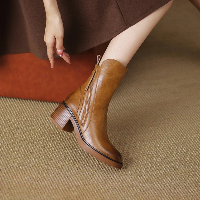 Willow - Leather Boots