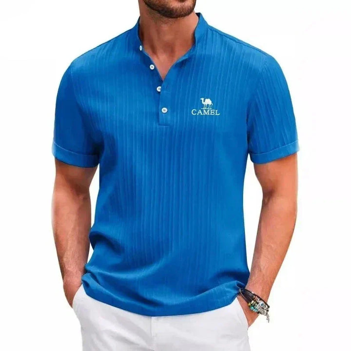 Sebastian - Camel Retro Polo